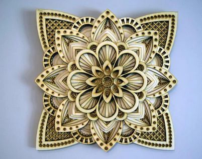 Handcrafted Mandala Wall Art