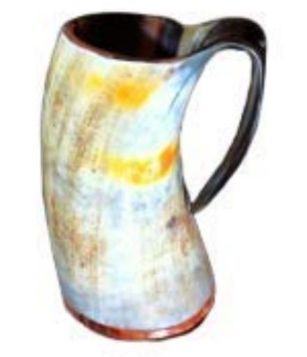 Horn Beer Mug