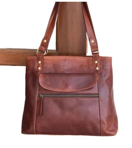 Leather Tote Bag 01