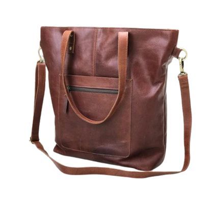Leather Tote Bag 02