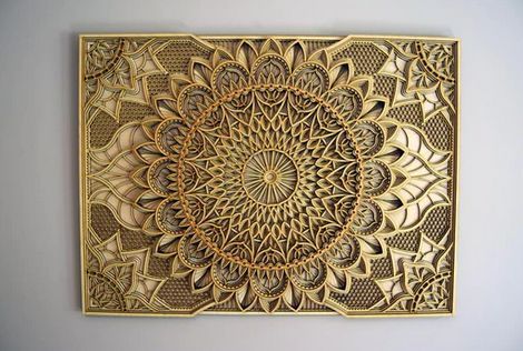 Living Room Mandala Wall Art