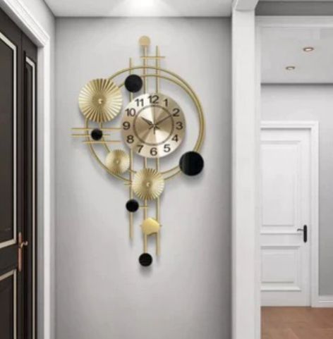 Nordic Luxury Wall Art Clock