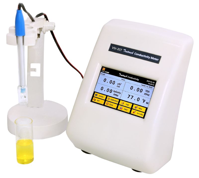 Digital Conductivity Meter VSI-207 Touch Screen Conductivity Meter