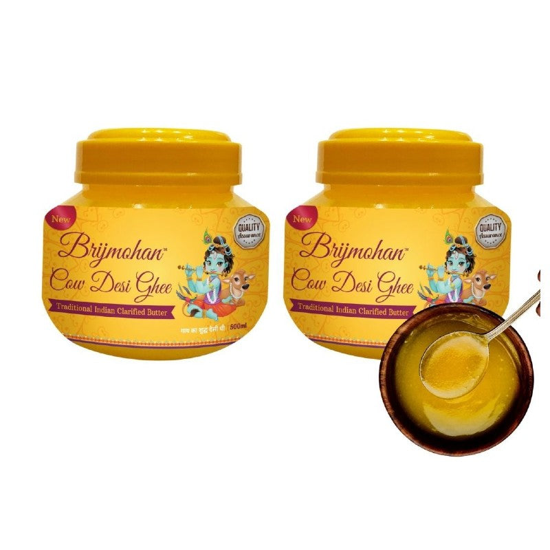 1 Ltr Brijmohan Cow Desi Ghee