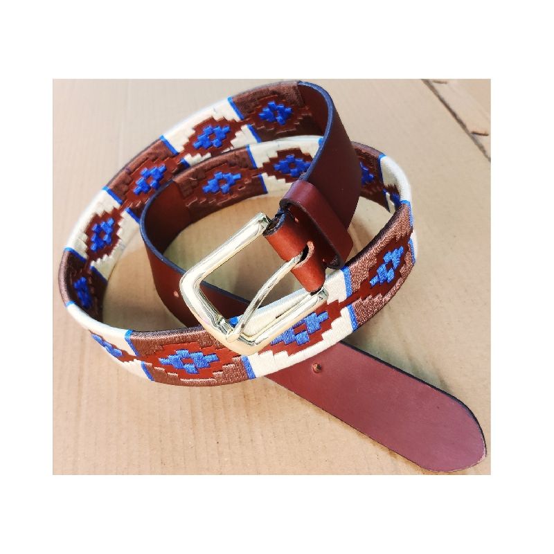 HE-GB-012 Leather Gaucho Belt