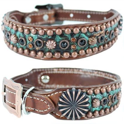 HLD-12 Dog Leather Collar