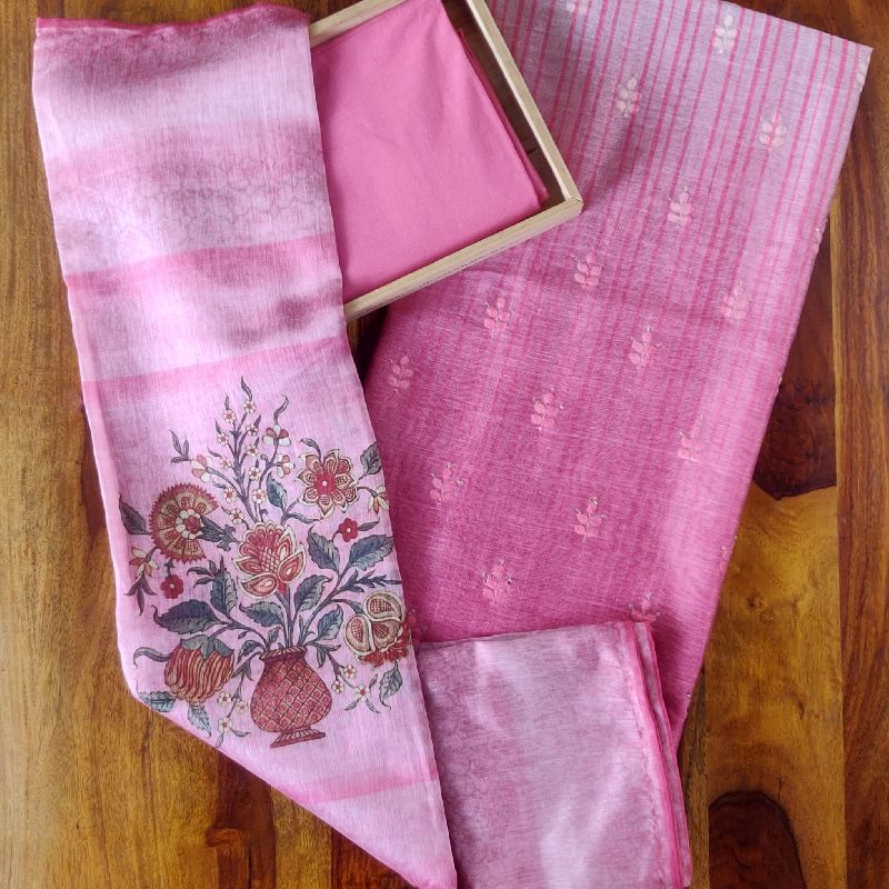 ILA-F-3P-118 Silk Cotton Suit Fabric