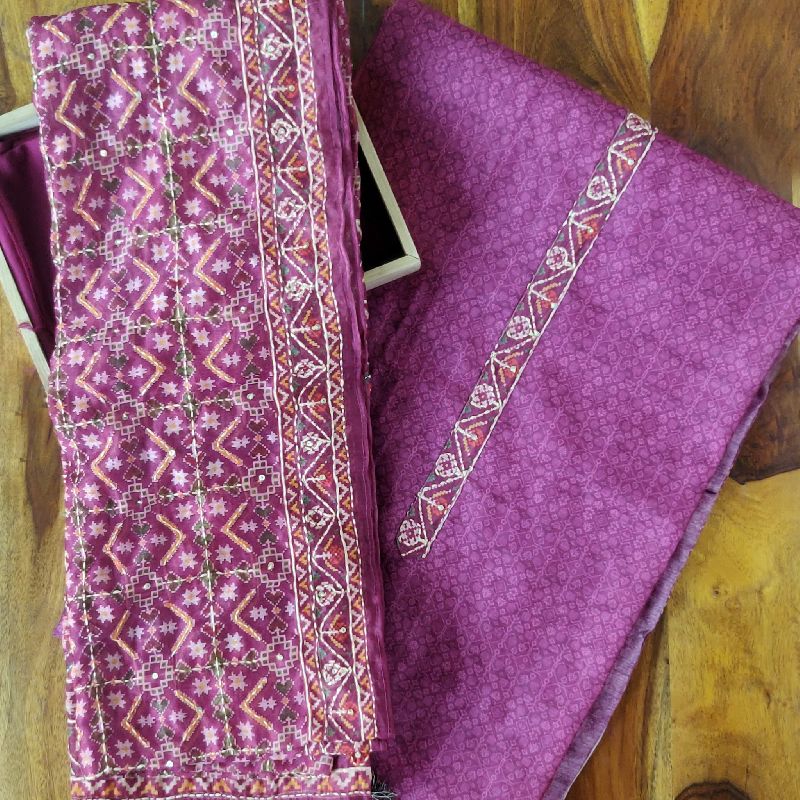 ILA-F-3P-122 Silk Cotton Suit Fabric