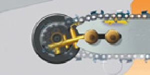 Ematic chain lubrication system