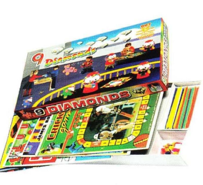 Nine Diamond Box Game Board