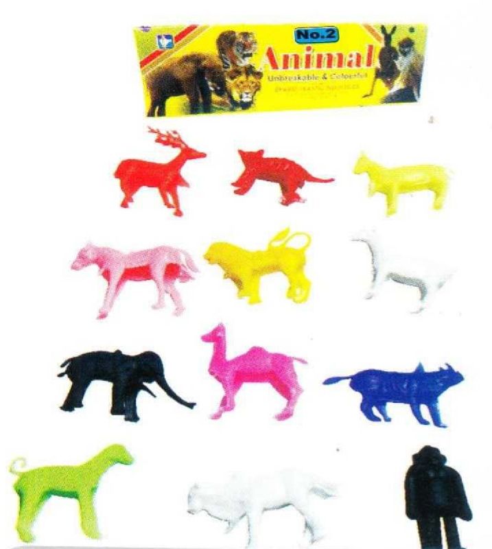 No. 2 Plastic Animal Set