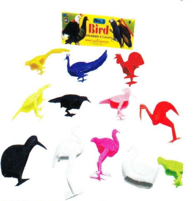 No. 3 Plastic Bird Set