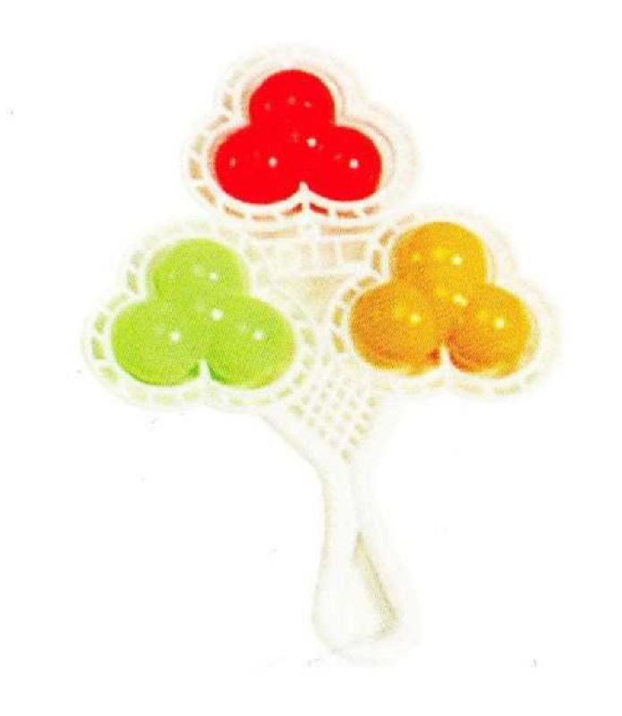 Plastic Heart Rattle