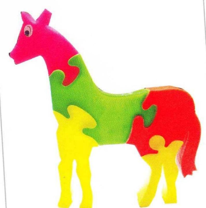 Plastic Horse Wonder Puzzle