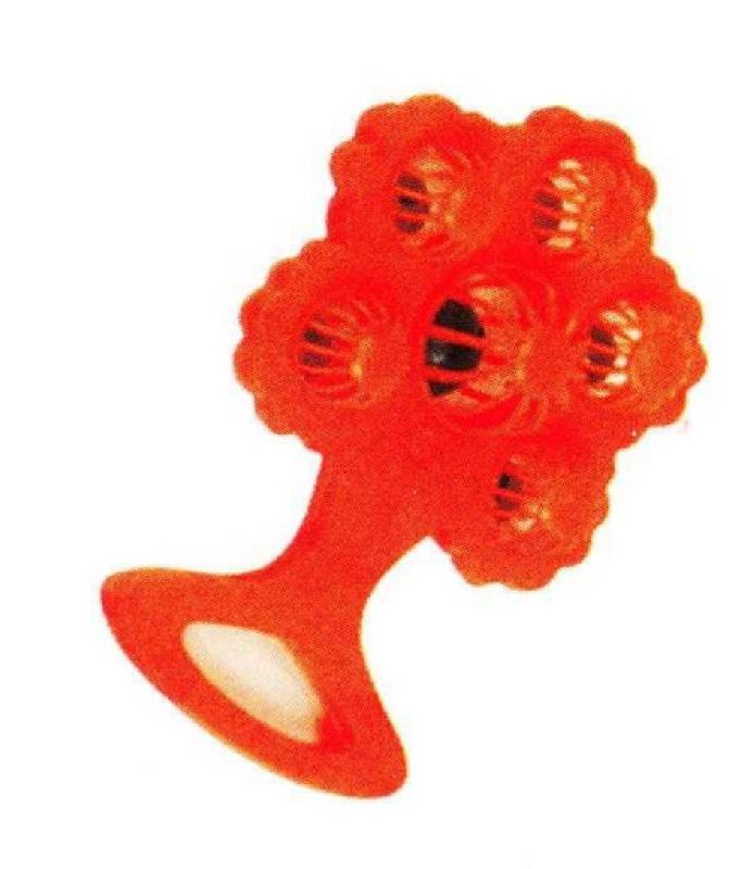 Plastic Six Star Rattle