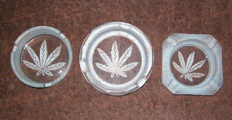 Glass Ashtray Frost