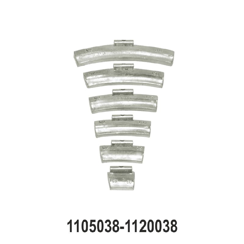 Wheel Balancing Weights for LCV Steel Rims