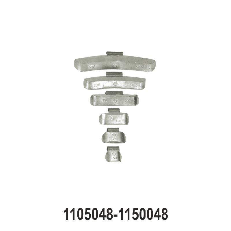 Wheel Balancing Weights for Truck/Bus Steel Rims