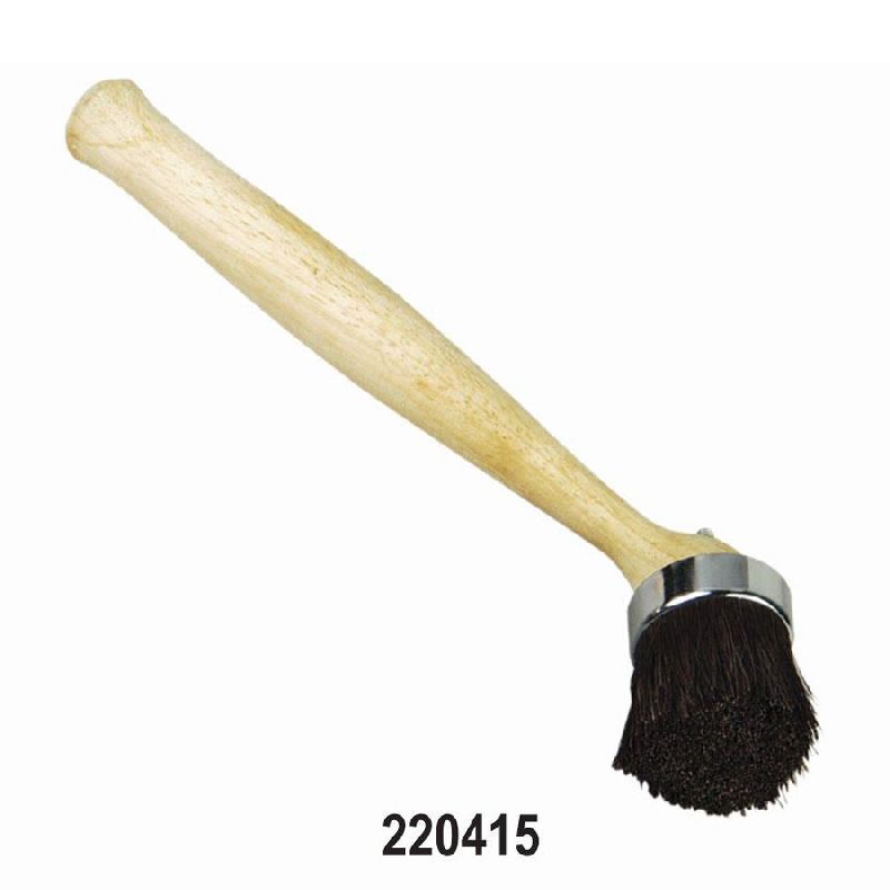 Special Brush for Tyres with Wooden Handle for Trucks & Earthmovers