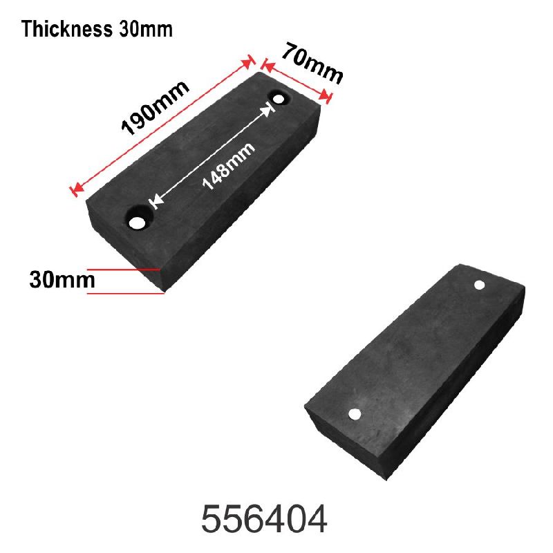 Tyre Bead Breaking/ Tyre Bead Loosener Rubber Pad 474mm x 190mm x 38mm