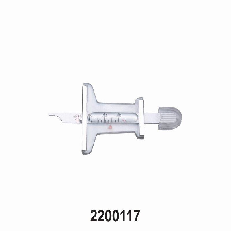 Tyre Tread Depth Guage 0-30mm with Magnifier for Passenger Car Tyres