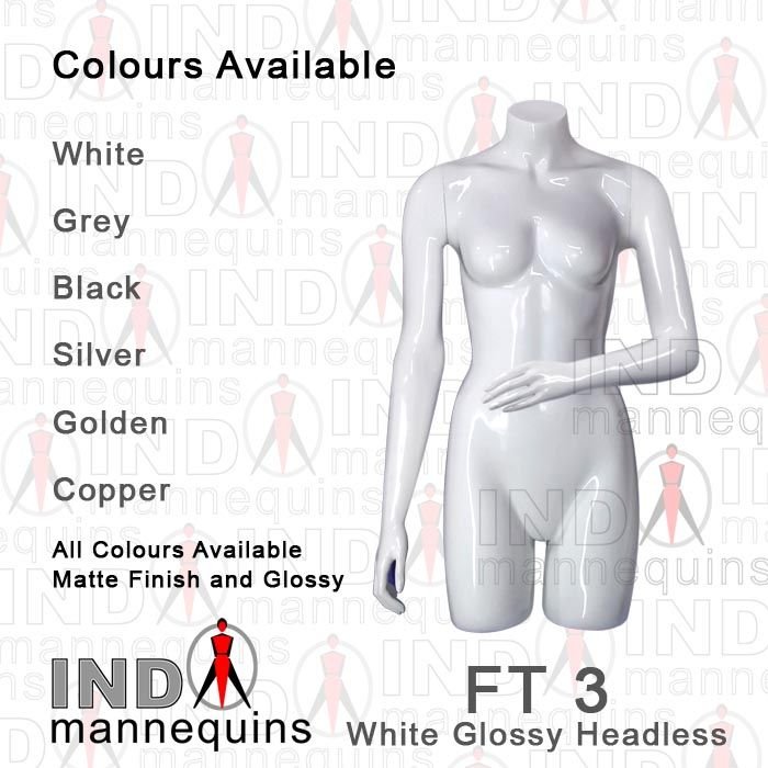 Indo Ft 3 White Glossy Headless