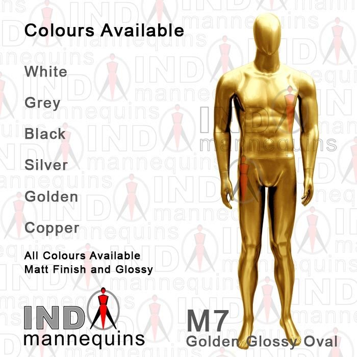 Indo M7 Golden Glossy Oval