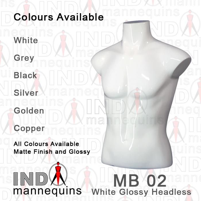 Indo MB 02 White Glossy Headless