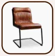 JMD165C Leather Designer Chair