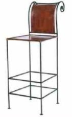 JMD197C Leather Bar Chair