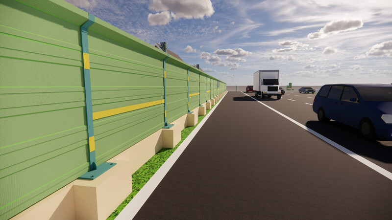 METLOCK WITH REFLECTIVE TAPE