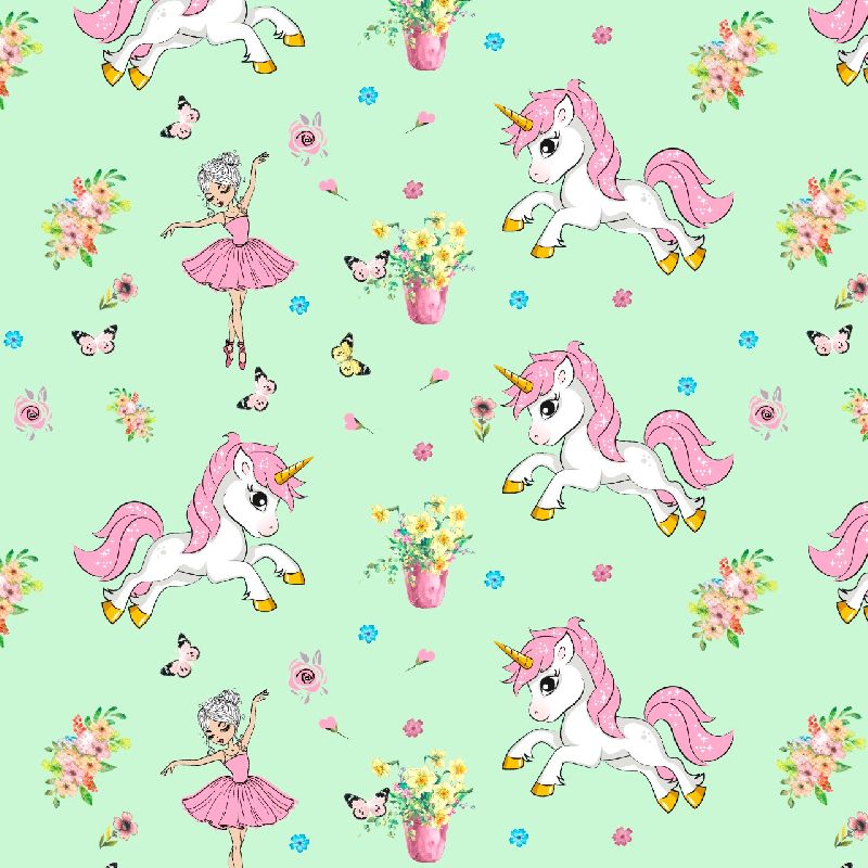 12858B-1 Jute Cotton Digital Print Fabric