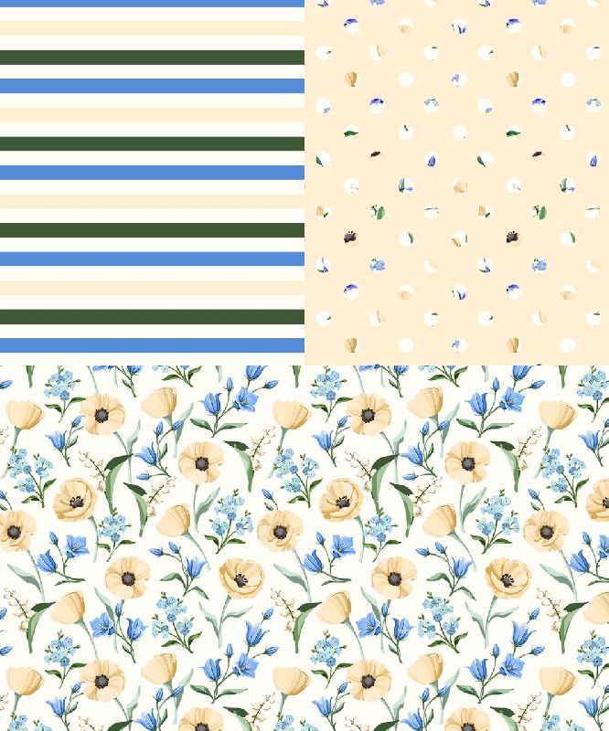 14234B Chiffon Digital Print Fabric