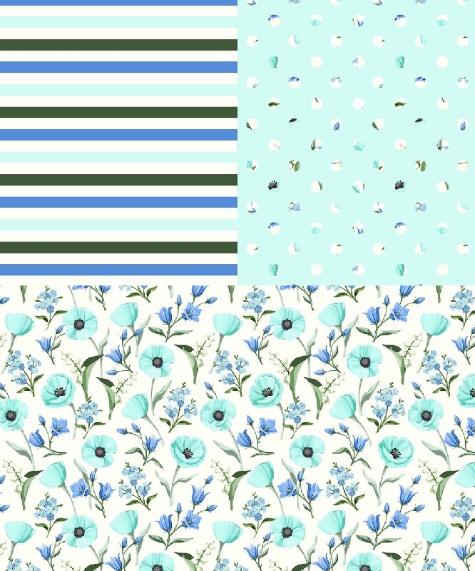 14234C Chiffon Digital Print Fabric