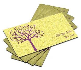 Customized Glitter Shagun Envelopes