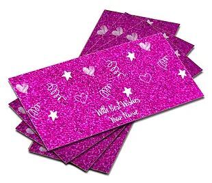 Customized Glitter Shagun Envelopes