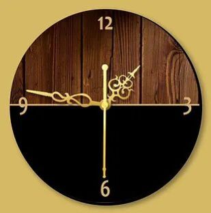 Customized Wooden Printed Wall Clocks