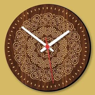 Customized Wooden Printed Wall Clocks