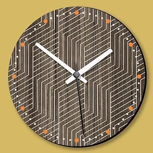 Customized Wooden Printed Wall Clocks
