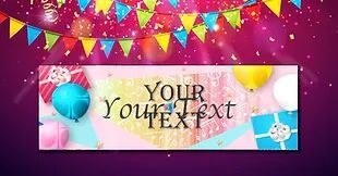 Personalized Banner (Ban 013)