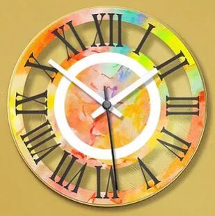 Acrylic Wall Clock (01)