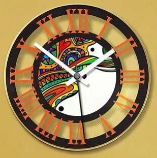 Acrylic Wall Clock (01)