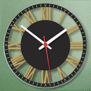 Acrylic Wall Clock (01)