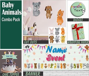 Baby Animal Theme Combo (PS Combo 4)