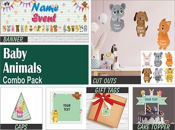 Baby Animal Theme Combo (PS Combo 7)