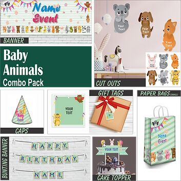 Baby Animal Theme Combo (PS Combo 8)