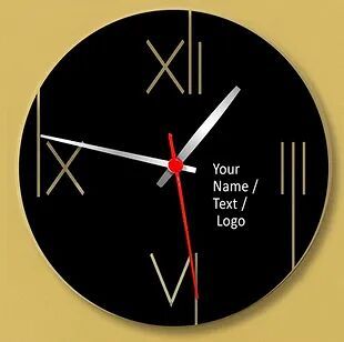 Customized Acrylic Wall Clock (26)
