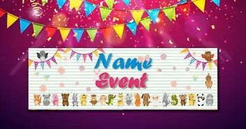 Customized Baby Animal Theme Banner (PS Ani Ban 01)