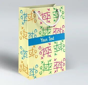 Customized Bags made with Handmade Paper (Bag HM S 04)