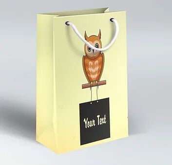 Customized Bags made with Handmade Paper (Bag HM S 07)